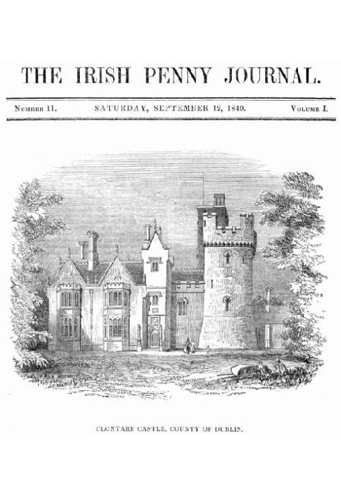Ирландский пенни-журнал, Том. 1 № 11, 12 сентября 1840 г.