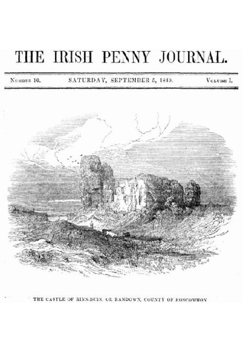 The Irish Penny Journal, Vol. 1 № 10, 5 вересня 1840 р