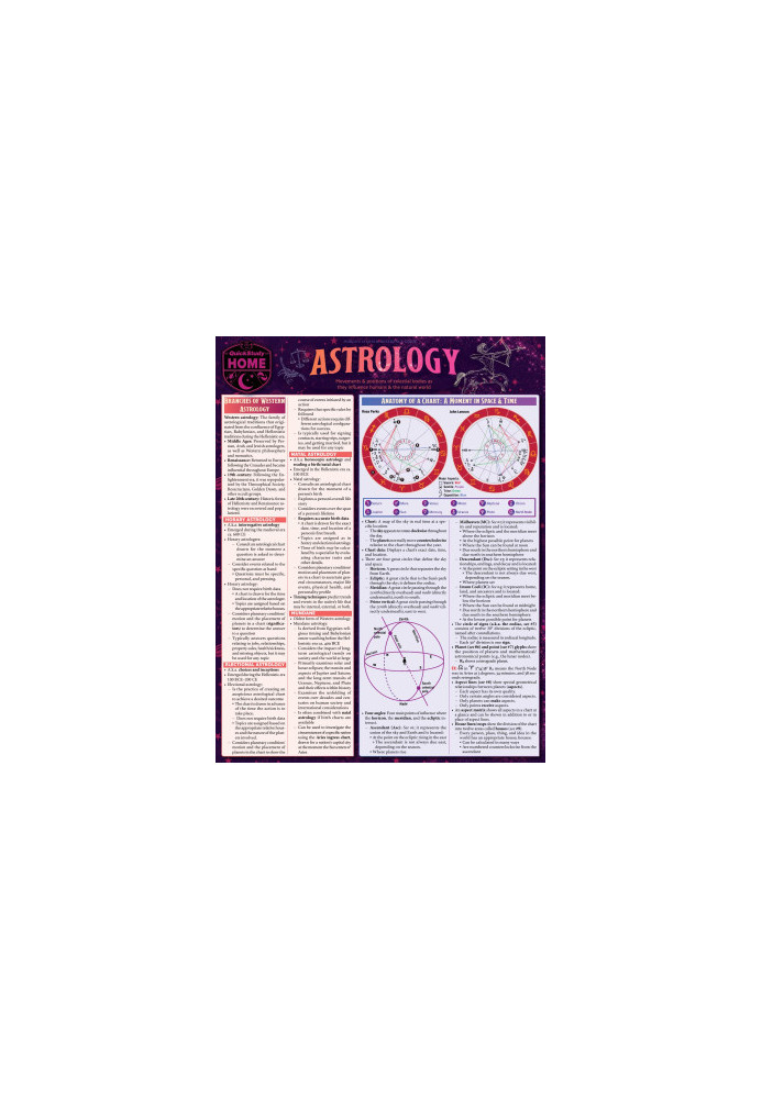BarCharts • QuickStudy Home: Astrology