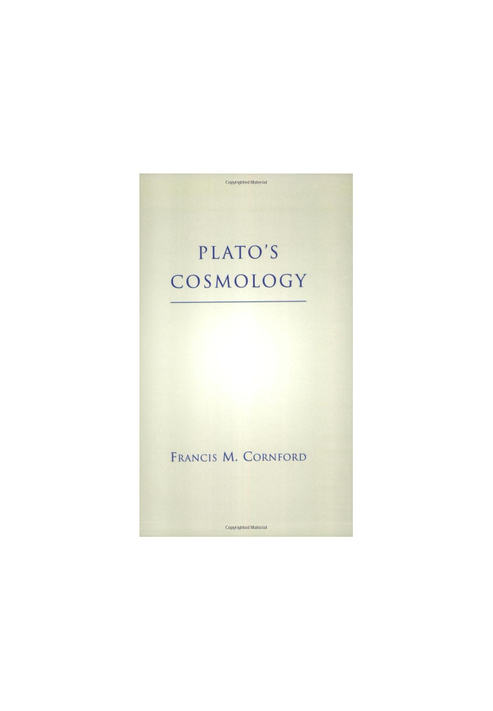 Plato's Cosmology
