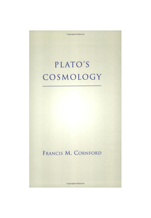 Plato's Cosmology