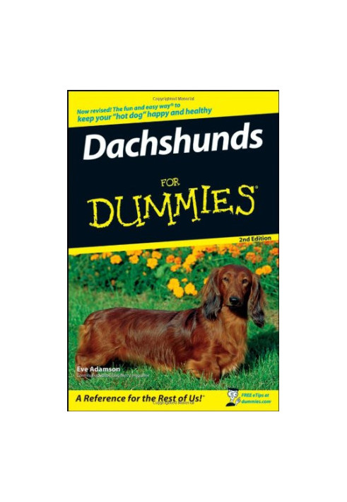 Dachshunds For Dummies, 2nd edition (For Dummies (Pets))