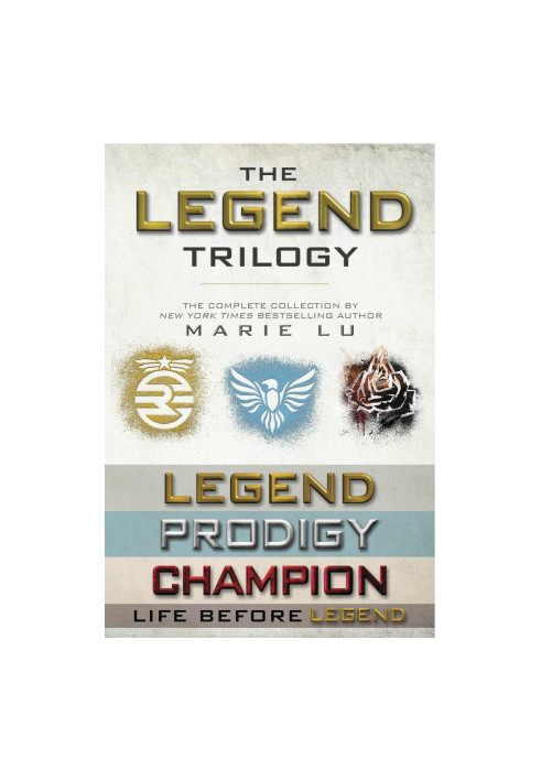 The Legend Trilogy (Life Before Legend Legend Prodigy Champion)