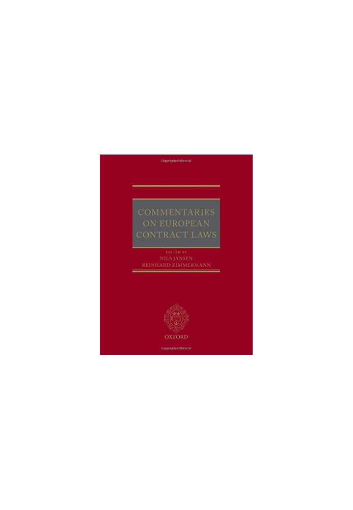 Commentaries on European Contract Laws