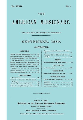 The American Missionary — Volume 34, No. 09, September, 1880