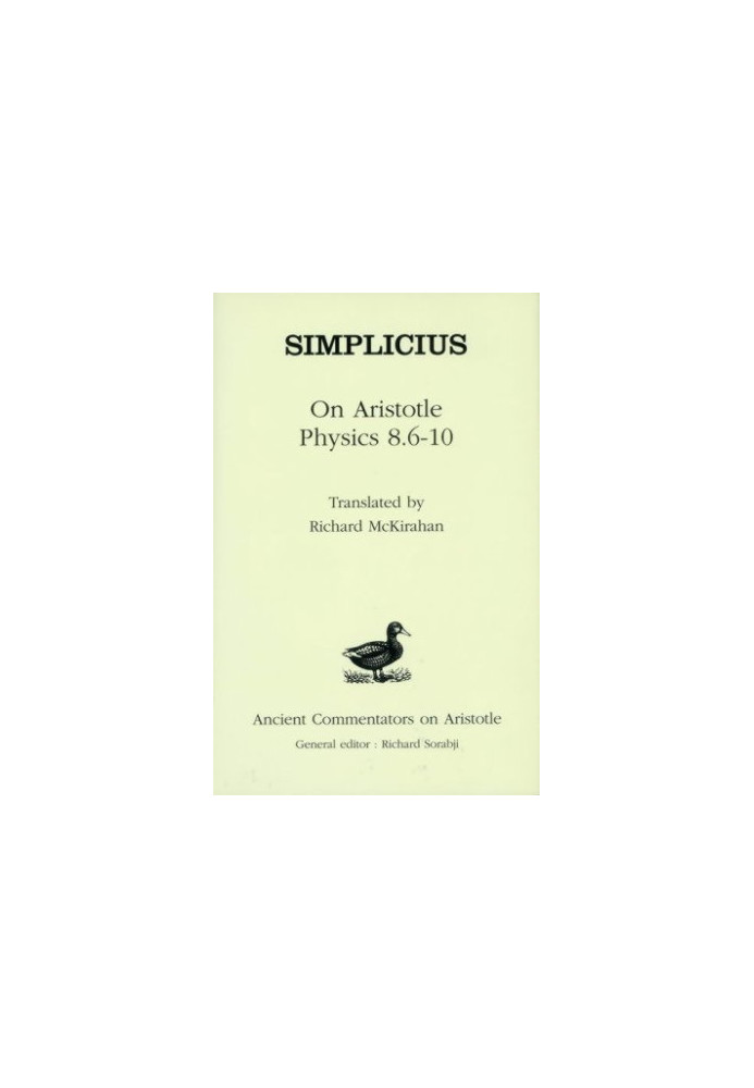 Simplicius: On Aristotle Physics 8.6-10