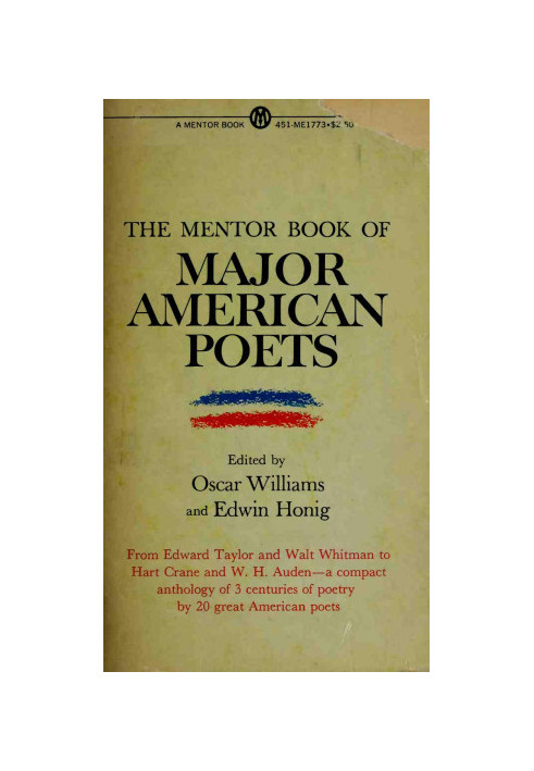 The Mentor Book of Major American Poets