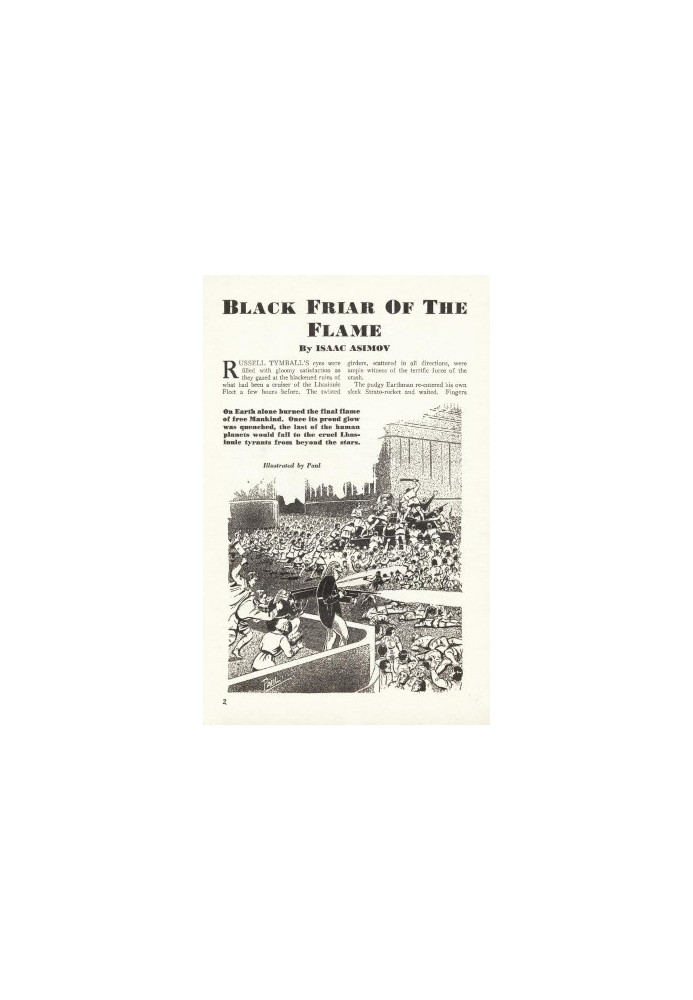 Black Friar Of the Flame