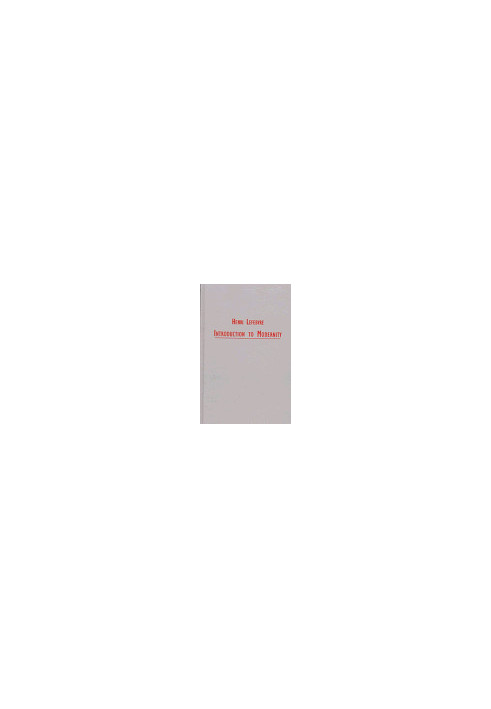 Introduction to Modernity: Twelve Preludes : September 1959-May 1961