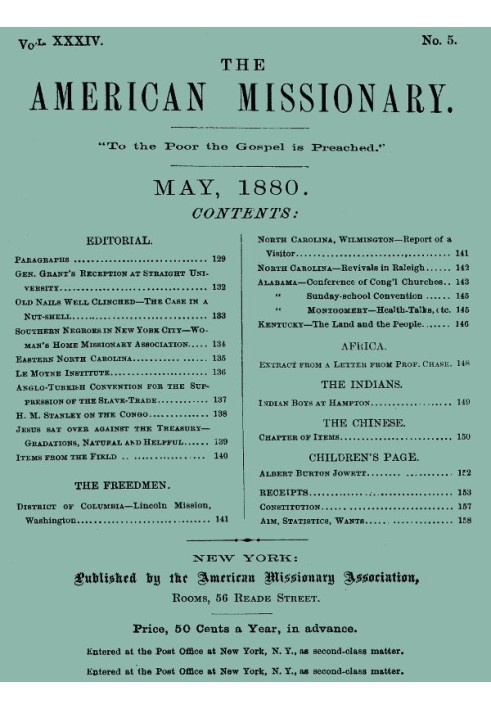 Американський місіонер, т. XXXIV., № 5, травень 1880