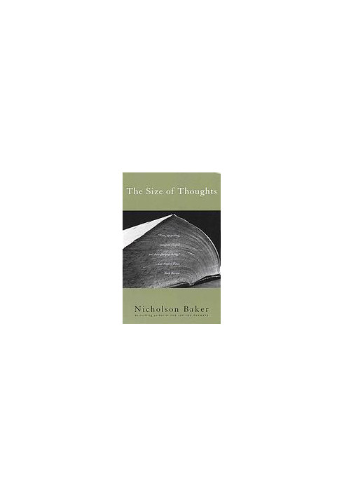 The size of thoughts : essays and other lumber