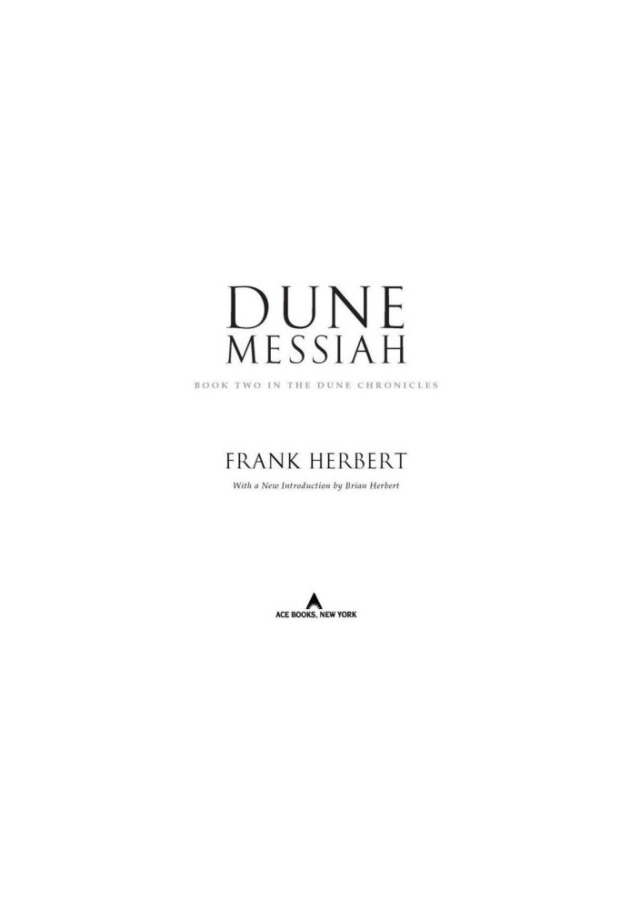 Dune Messiah Vol.2