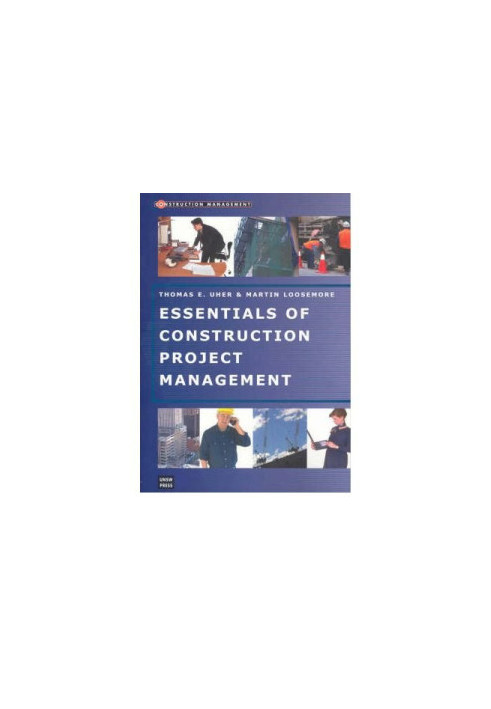 Essentials of construction project management