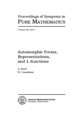 Automorphic forms, representations, and L-functions, Part 1
