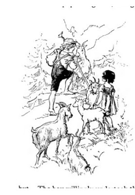 Heidi: a little Swiss girl's city and mountain life