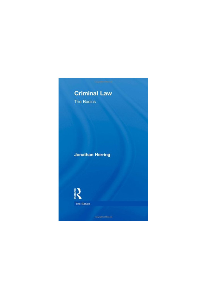 Criminal Law: The Basics