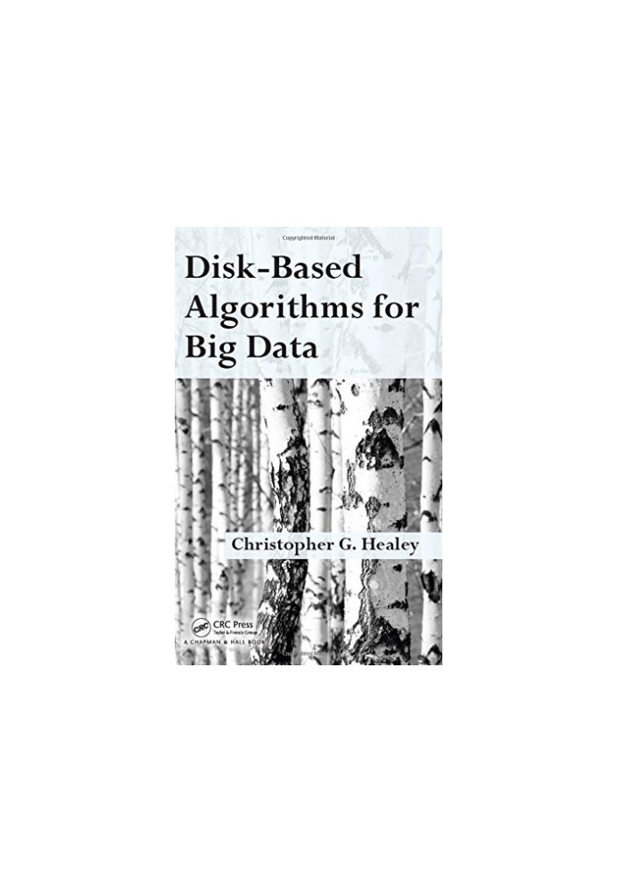 Disk-based algorithms for big data