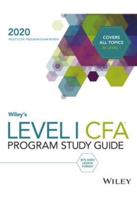 Wiley's CFA® Program Exam Review Study Guide for 2020 Level I CFA Exam Vol 4
