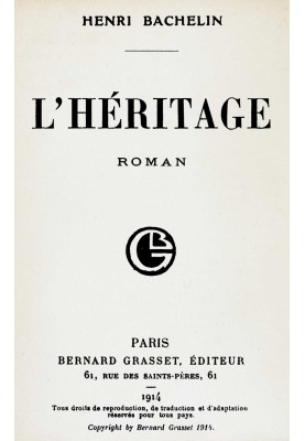 The Legacy: $b novel