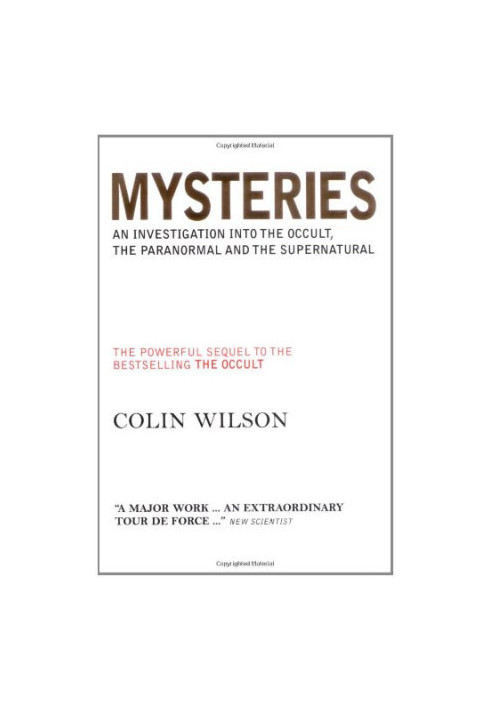 Mysteries: An Investigation into the Occult, the Paranormal and the Supernatural