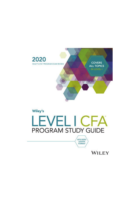 Wiley's CFA® Program Exam Review Study Guide for 2020 Level I CFA Exam Vol 2
