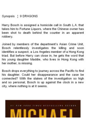 Harry Bosch 14 9 Dragons