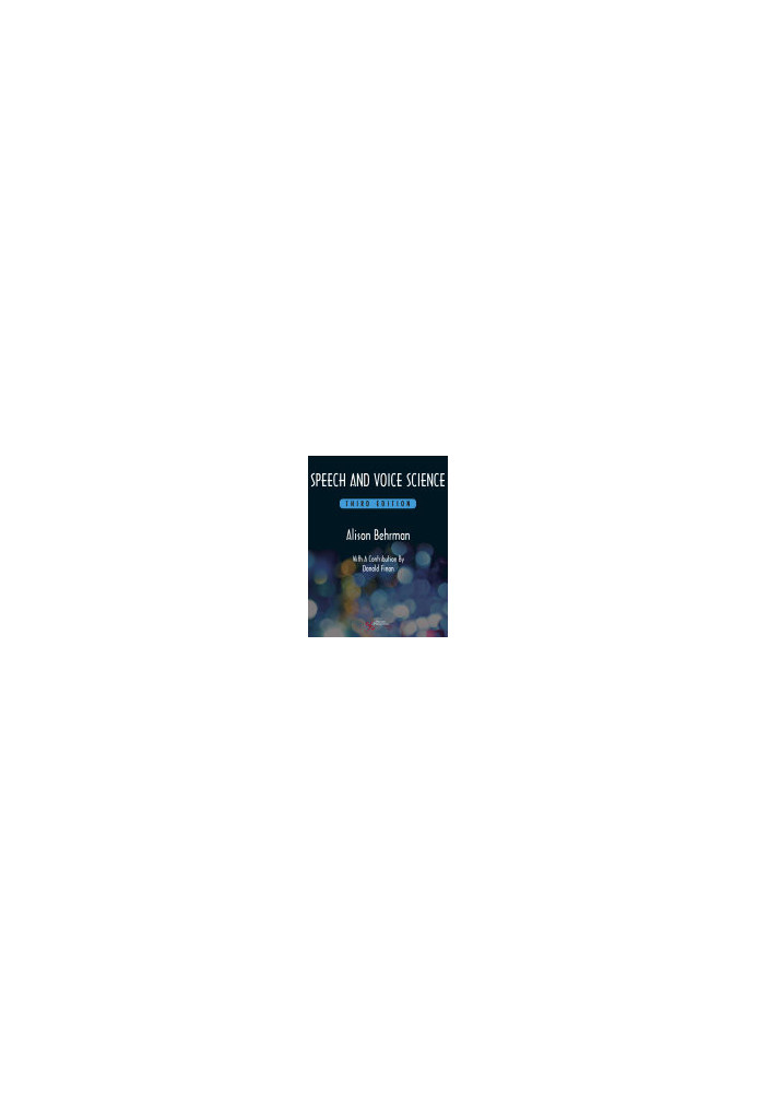 Speech and Voice Science