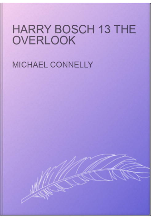 Harry Bosch 13 The Overlook