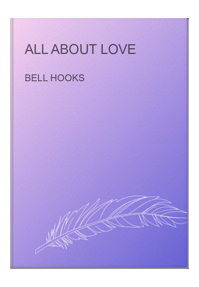 ALL ABOUT LOVE