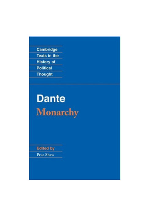 Dante - Monarchy.