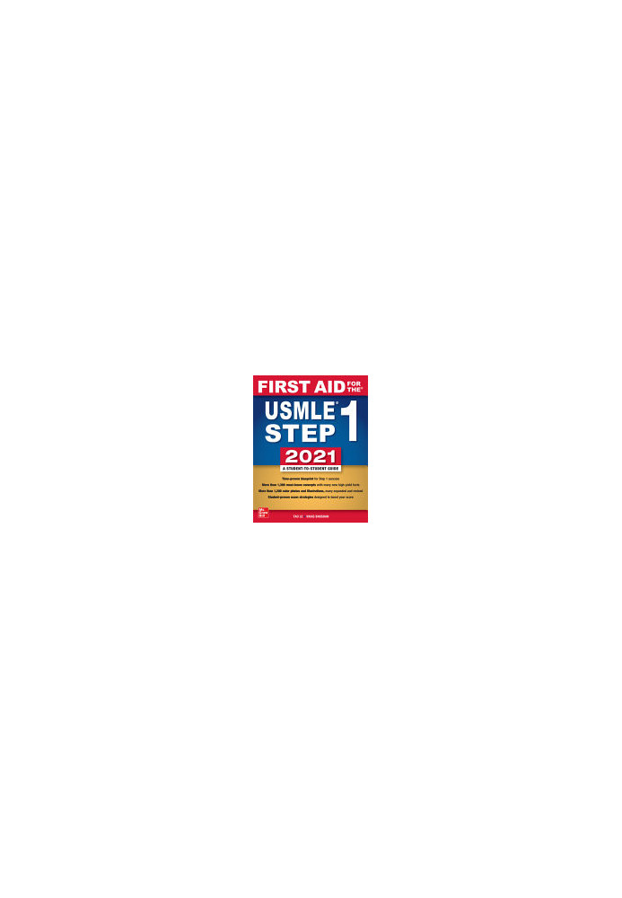 First Aid for the USMLE Step 1 2021, Thirty First Edition