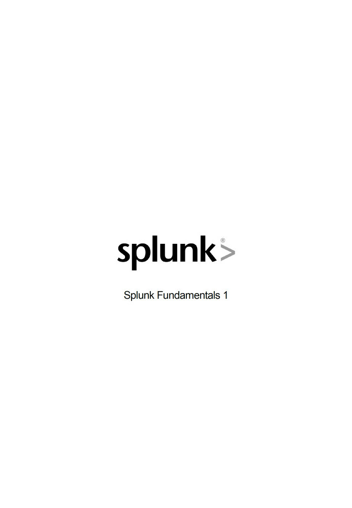 Splunk Fundamentals 1 eLearning