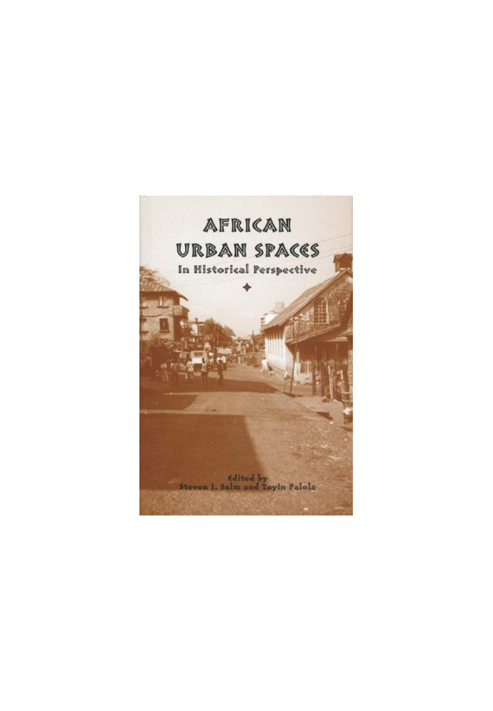 African Urban Spaces in Historical Perspective