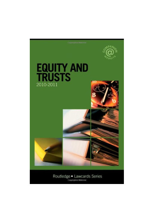 Equity and Trusts Lawcards 2010-2011