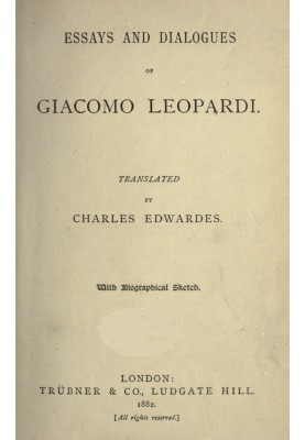 Essays and Dialogues