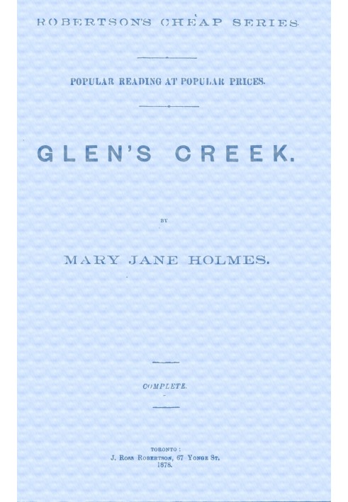 Glen's Creek