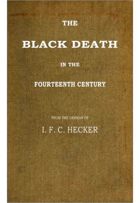 The Black Death in the Fourteenth Century