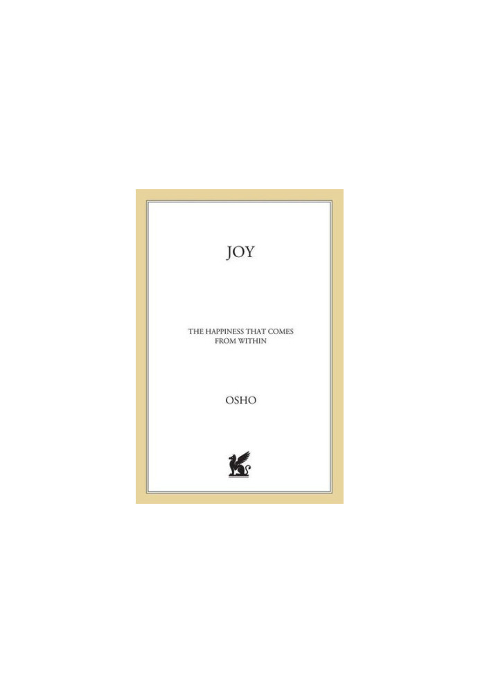 Joy: The Happiness That Comes from Within