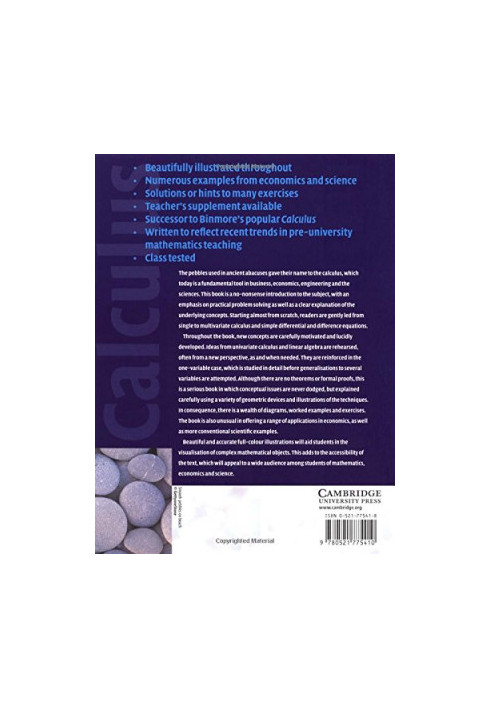 Calculus: Concepts and Methods