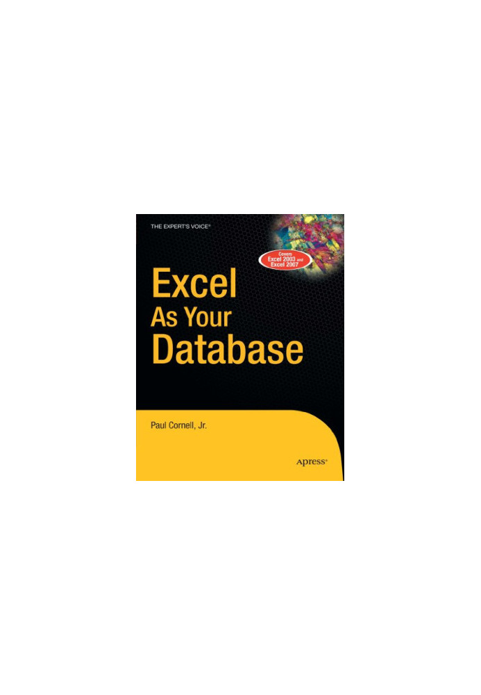 Excel as Your Database