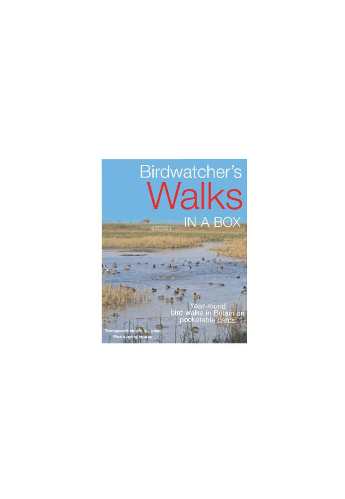 Birdwatcher’s Walks in a Box: Original birdwatching walks on pocketable cards