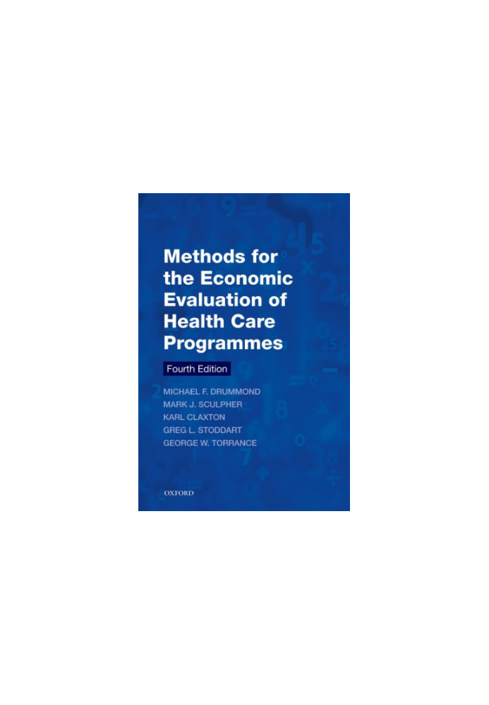 Methods for the economic evaluation of health care programmes