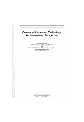 Careers in Science and Technology: An International Perspective
