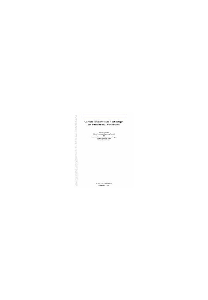 Careers in Science and Technology: An International Perspective