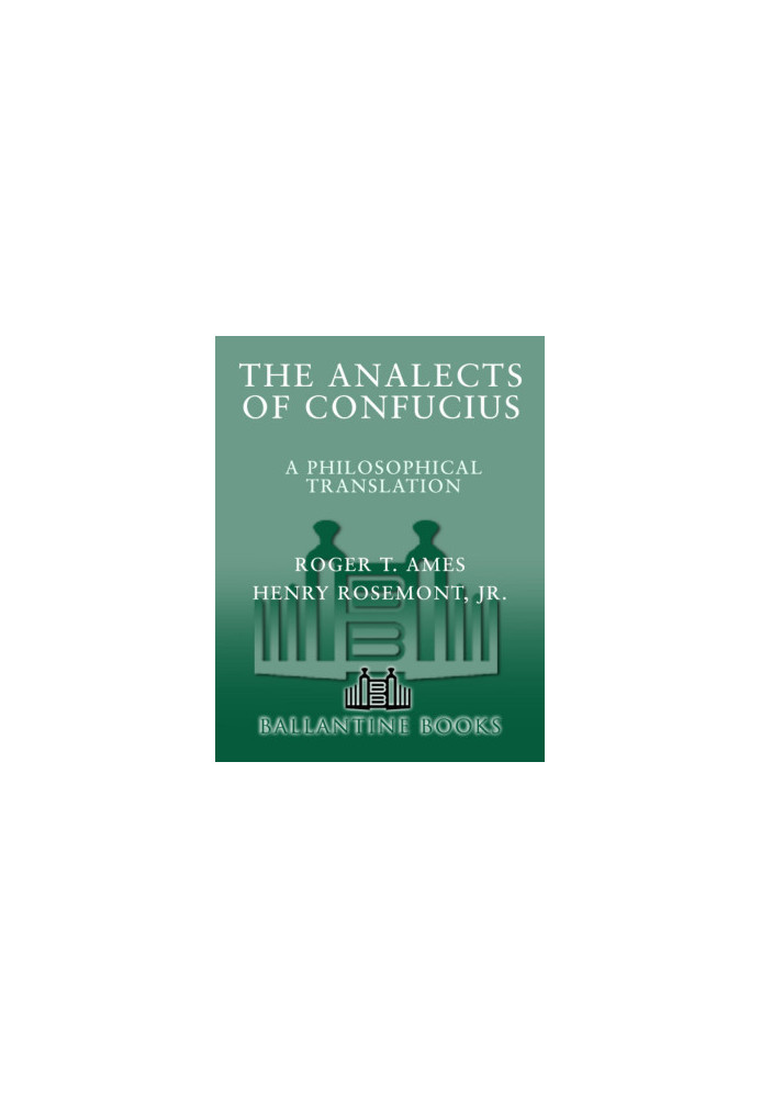 The Analects of Confucius