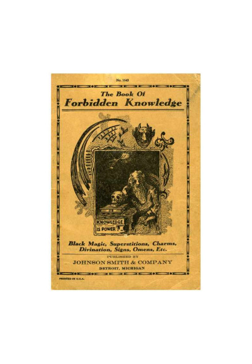 The Book of Forbidden Knowledge