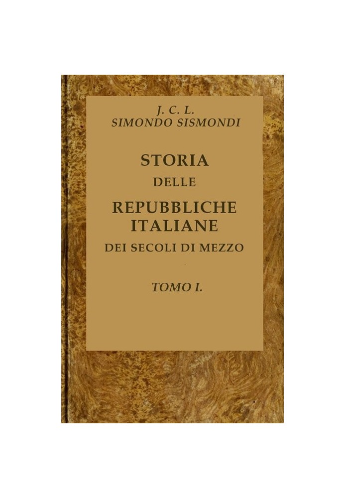 Історія італійських республік середніх століть див 01 (з 16)