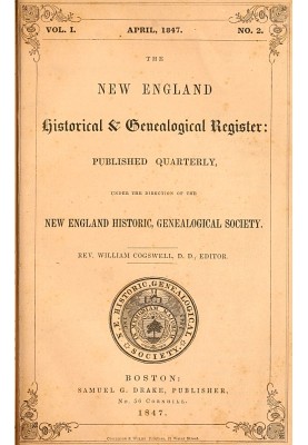 The New England Historical & Genealogical Register, Vol. 1, No. 2, April 1847