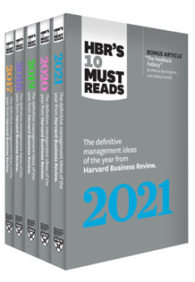 5 Years of Must Reads from HBR: 2021 Edition (5 Books)