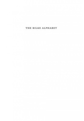 The rilke alphabet
